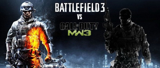   Battlefield 3  Modern Warfare 3