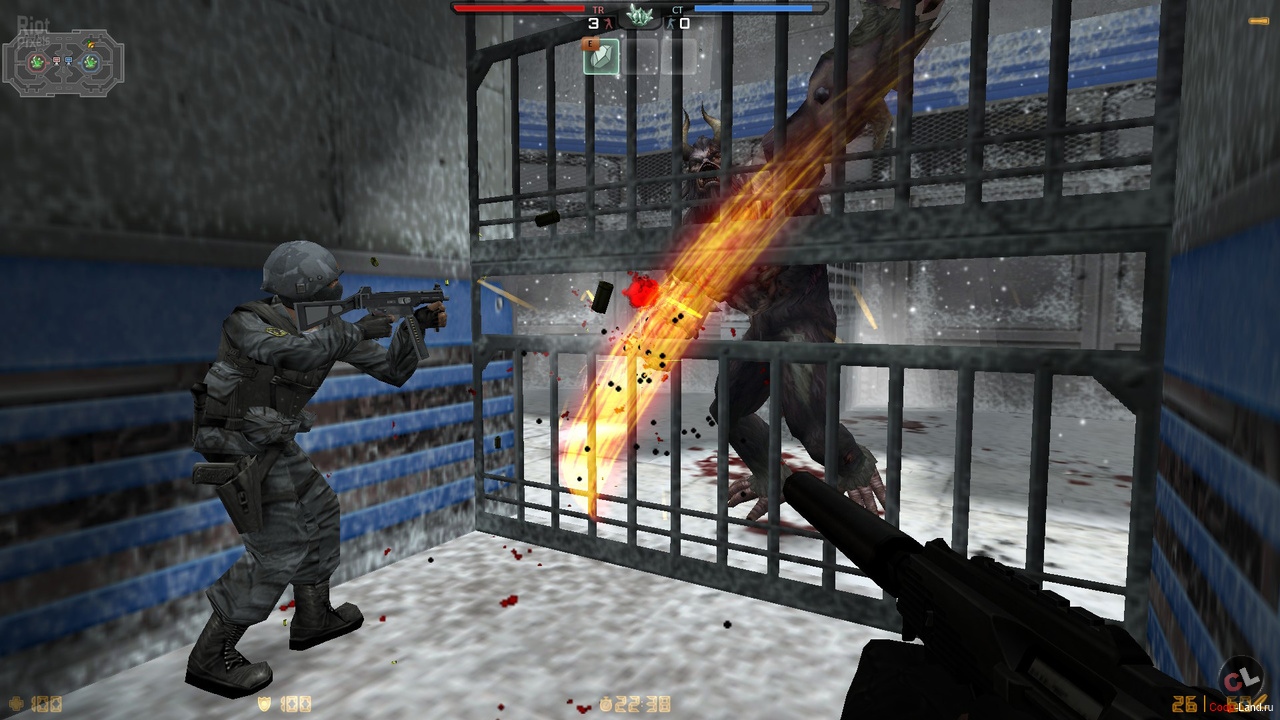 Игру Counter Strike Zombie