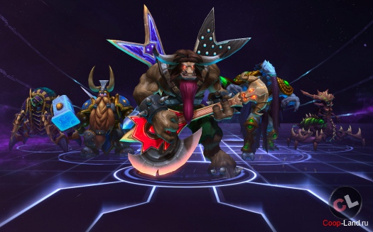 Heroes of the Storm.   Blizzard.    