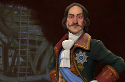 Россия и Пётр I в Civilization VI. В чем будет уникальность?