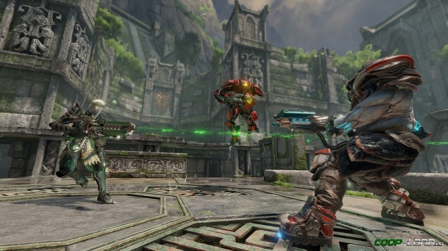 Quake Champions  free-to-play  ,   MMO  id Software  Bethesda