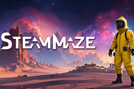 SteamMaze – кооперативное выживание в таинственных пустошах и путешествие на личном поезде