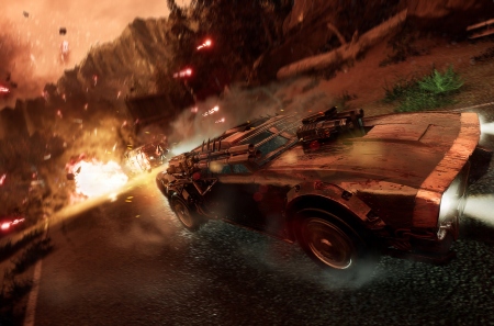 �� �� �������. ����� ����� ������� Carmageddon: Rogue Shift