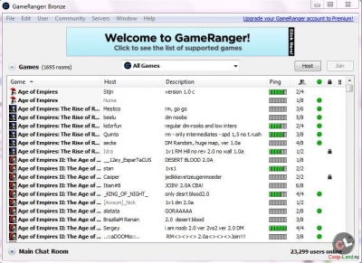 Gameranger - альтернатива Garena, Hamachi, Tunngle