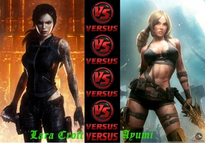 Lara Croft vs Ayumi