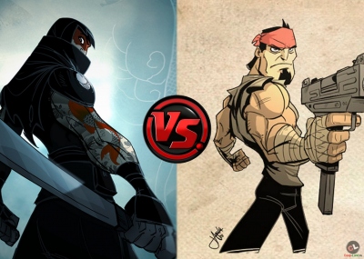 Shank vs Ninja