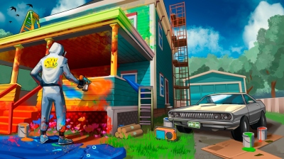 Spray Paint Simulator