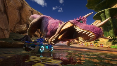 Sonic Racing: CrossWorlds             Mario Kart