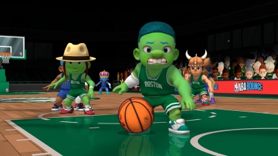 NBA BOUNCE – милый баскетбольный симулятор с мультяшными версиями профессиональных команд НБА