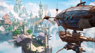 Crystal of Atlan – бесплатный MMORPG-экшен в стиле Magicpunk с волшебными небесными кораблями и оружием, питаемым магией