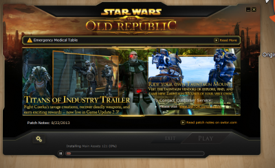    STAR WARS THE OLD REPUBLIC