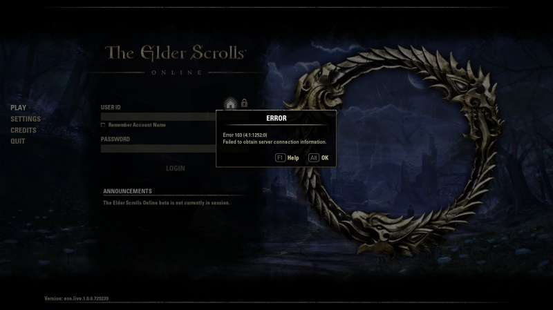   The Elder Scrolls Online 