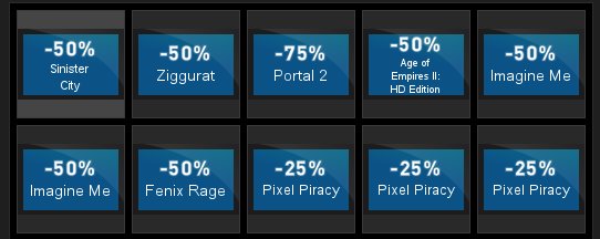Steam  -  [ ]