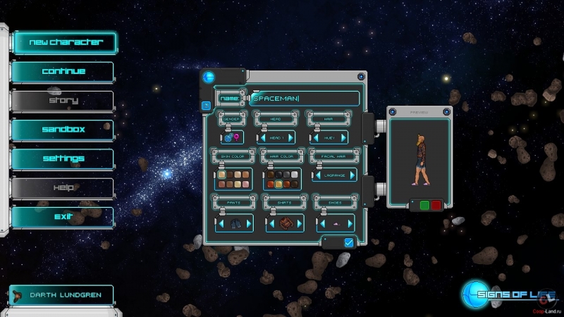 Signs of life -  Terraria, Starbound, Edge of space  