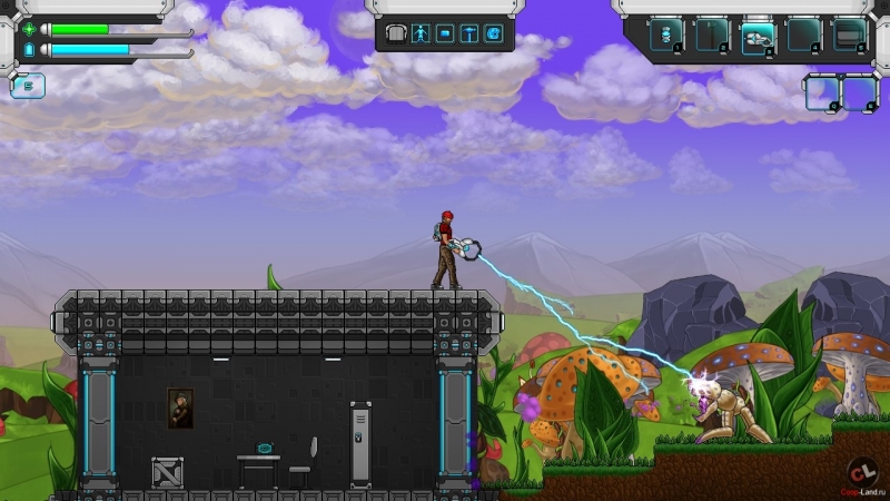 Signs of life -  Terraria, Starbound, Edge of space  