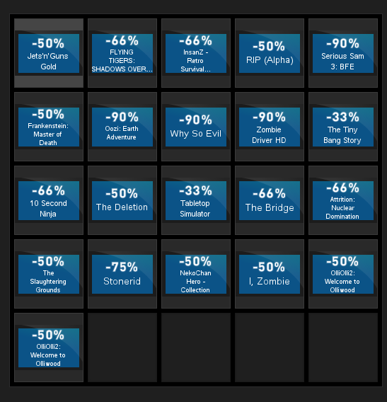 Steam  |  [ ]