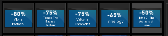 Steam  |  [ ]