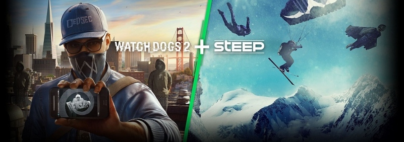  Watch Dogs 2 Deluxe Edition  Steep   !