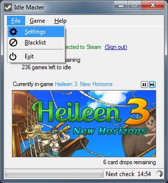 Steam Idle Master [   ]
