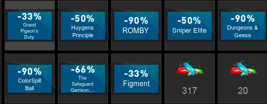 Steam  |  [ ]