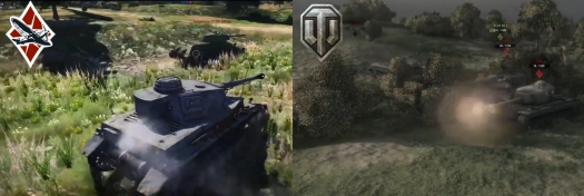 Танки в War Thunder vs World of Tanks, свержение короля?