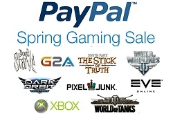    PayPal Spring Gaming Sale