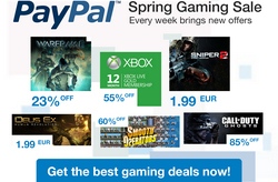    PayPal Gaming Sale
