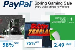   PayPal Gaming Sale