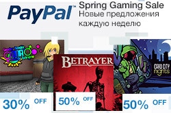    PayPal Gaming Sale