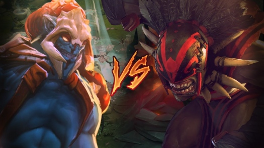 Huskar vs Bloodseeker - "  "