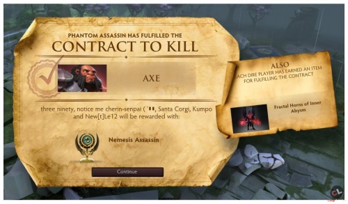   Dota 2 - Foreseer's Contract