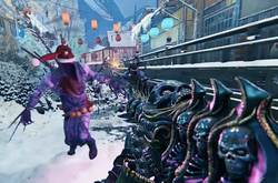 В Shadow Warrior 2 наступила зима, демоны надели новогодние колпаки