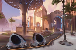 Солнце, море, белый песок – построждественская Overwatch