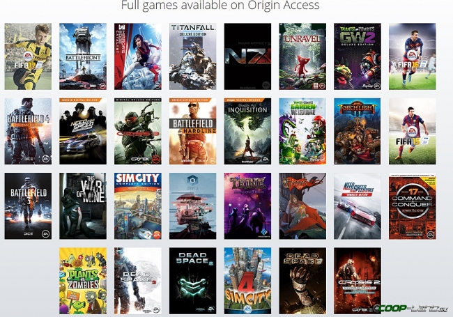 Origin Access ��������� � Battlefield 4 �� ������ ������ � FIFA 17, Crysis 3 � Titanfall �� ����� ������
