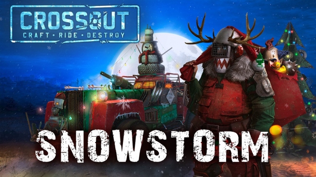 Новый год в Crossout приходит вместе с обновлением «Снежная буря» Новый год в Crossout приходит вместе с обновлением «Снежная буря»