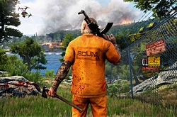 В выживастике про тюремщиков SCUM будет крутая система намокания и высыхания одежды