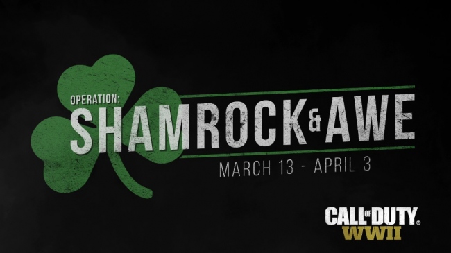В Call of Duty: WWII отмечают День святого Патрика новым оружием и операцией «Слава Ирландии» В Call of Duty: WWII отмечают День святого Патрика новым оружием и операцией «Слава Ирландии»