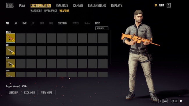 Новые скины для оружия и измененная система дропа PUBG Новые скины для оружия и измененная система дропа PUBG