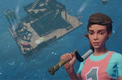 Морское приключение Raft станет доступно в мае: крохотный плот, акулы-людоеды и нехватка питьевой воды.