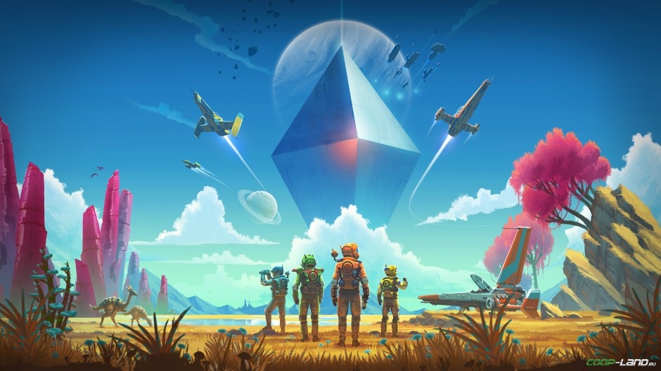 Мультиплеер. No Man's Sky. Выйдет. В. Июле. Мультиплеер. No Man's Sky. Выйдет. В. Июле.
