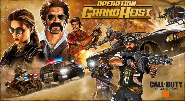 «Ограбление века» – новая масштабная операция Call of Duty: Black Ops 4 «Ограбление века» – новая масштабная операция Call of Duty: Black Ops 4