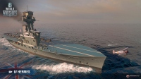 В World of Warships спустили на воду три британских авианосца В World of Warships спустили на воду три британских авианосца