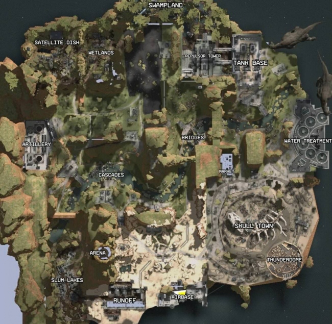 Не совсем внезапная: карта Apex Legends утекла в сеть еще год назад Не совсем внезапная: карта Apex Legends утекла в сеть еще год назад