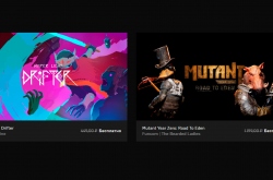 Epic Games:    Hyper Light Drifter  Mutant Year Zero: Road To Eden