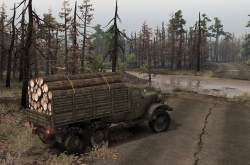 Spintires добавит задания про Чернобыль и воровство леса