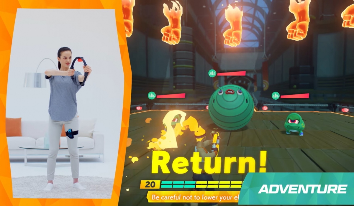  Ring Fit Adventure:       Nintendo