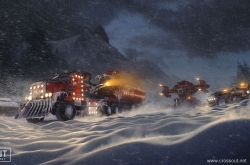 Новый год в Crossout: праздничная потасовка, бронемобиль-ледокол и украденные подарки