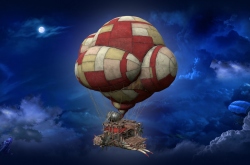 Вышла в релиз отечественная воздушная песочница Aima Wars: Steampunk & Orcs