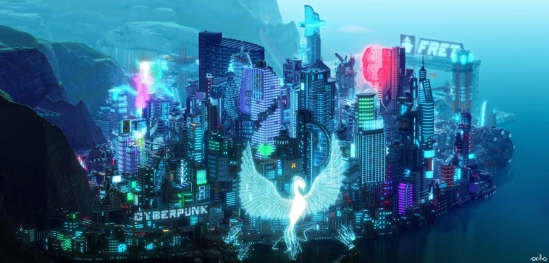 Cyberpunk Project – футуристичный неоновый город в Minecraft Cyberpunk Project – футуристичный неоновый город в Minecraft