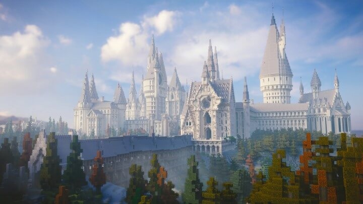 В Minecraft сделали целую ролевую игру по мотивам Гарри Поттера В Minecraft сделали целую ролевую игру по мотивам Гарри Поттера